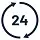 Icono de 24 hs